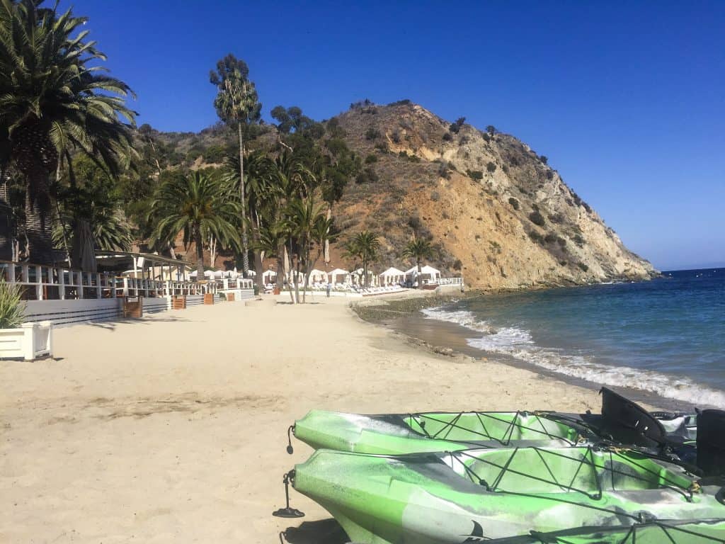 Kayaks at the Descanso Beach Club