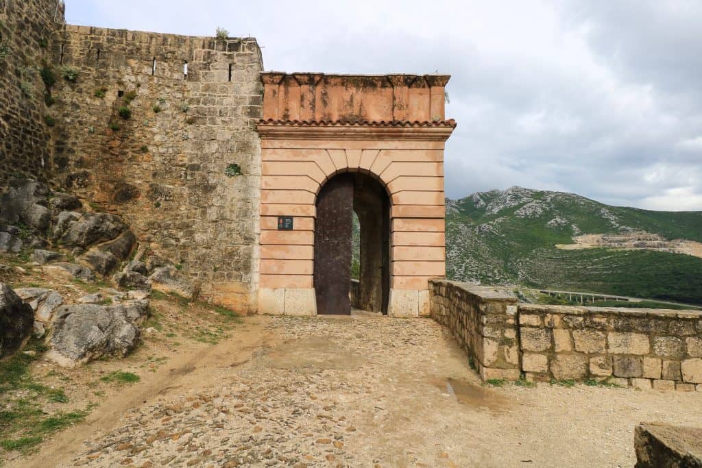 Entrance to Klis Fortress