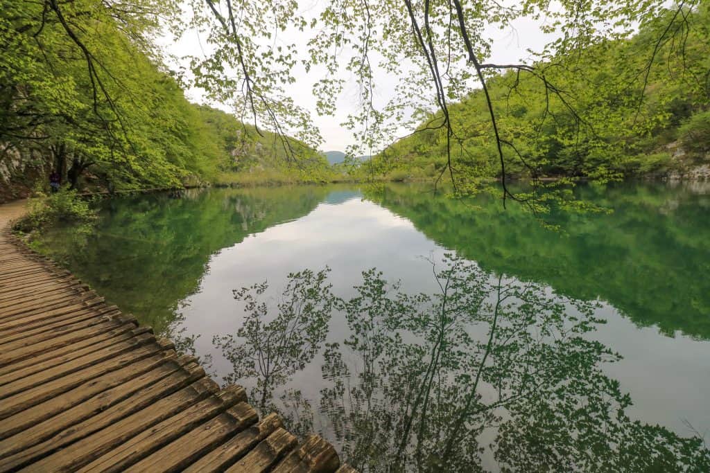 The Plitvice Lakes overflow with incredible beauty