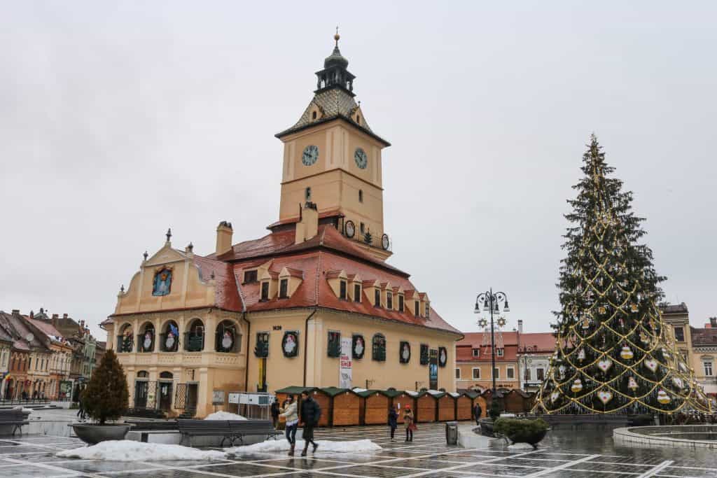 Piata Stafului is a great place to start to seeing all the things to do in Brasov