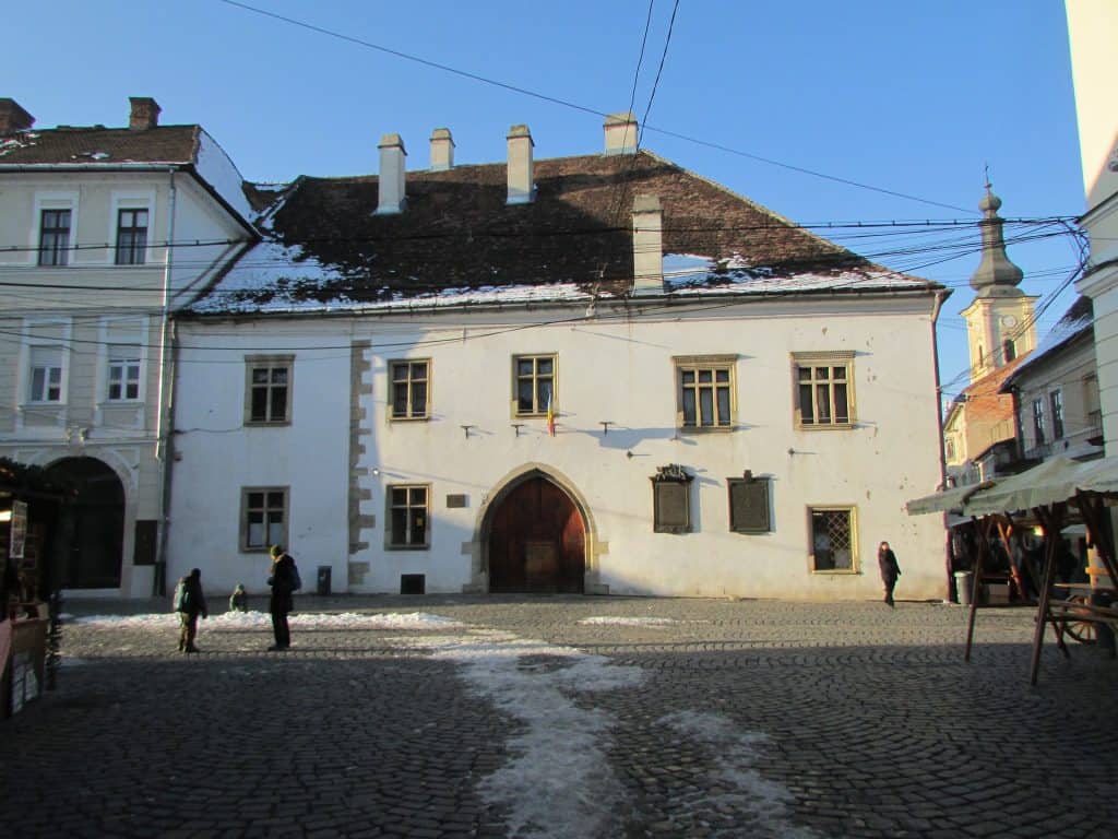 The birthplace of Matyas Corvinus