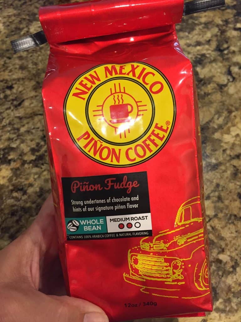 I couldn't resist buying some pinon coffee beans