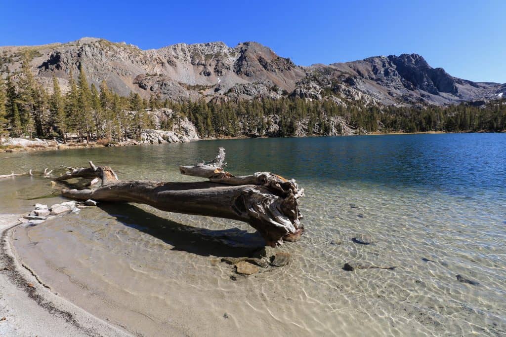 Lake Skelton is one of the lakes you see on the Duck Pass Trail