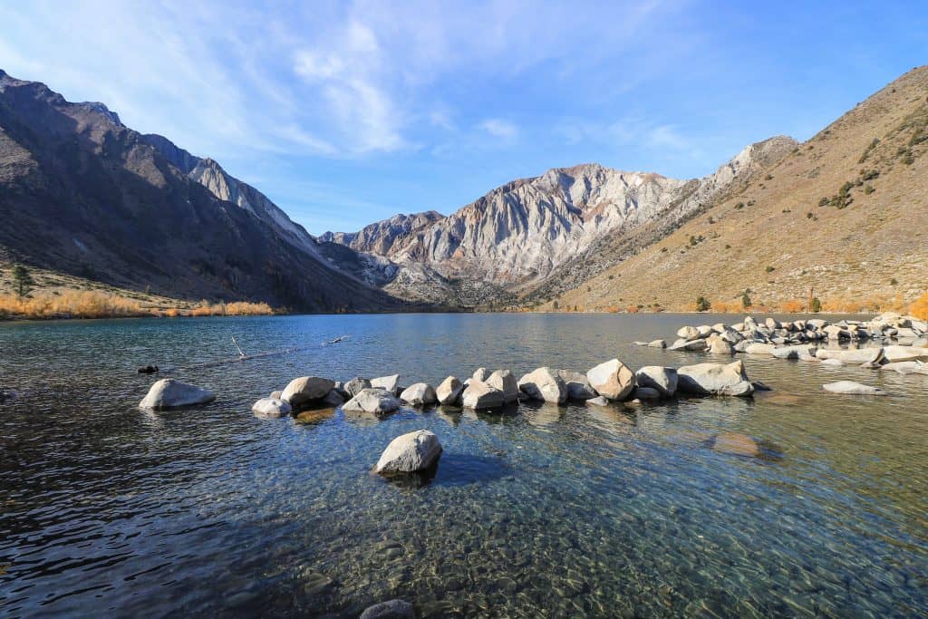 Convict Lake is one of the most beautiful lakes!