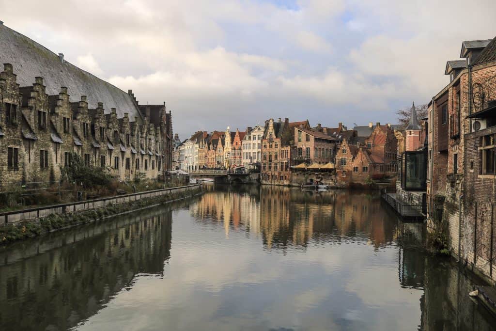 December days in Ghent can be cold but still so beautiful...