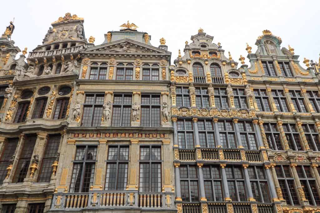 I could admire the ornate details of the buildings in Grand Place for hours...