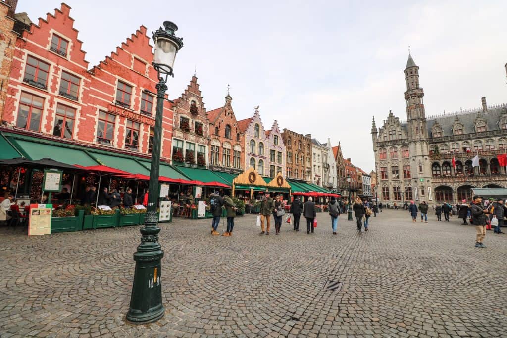 Markt square is a large open space great for festivals and celebrations