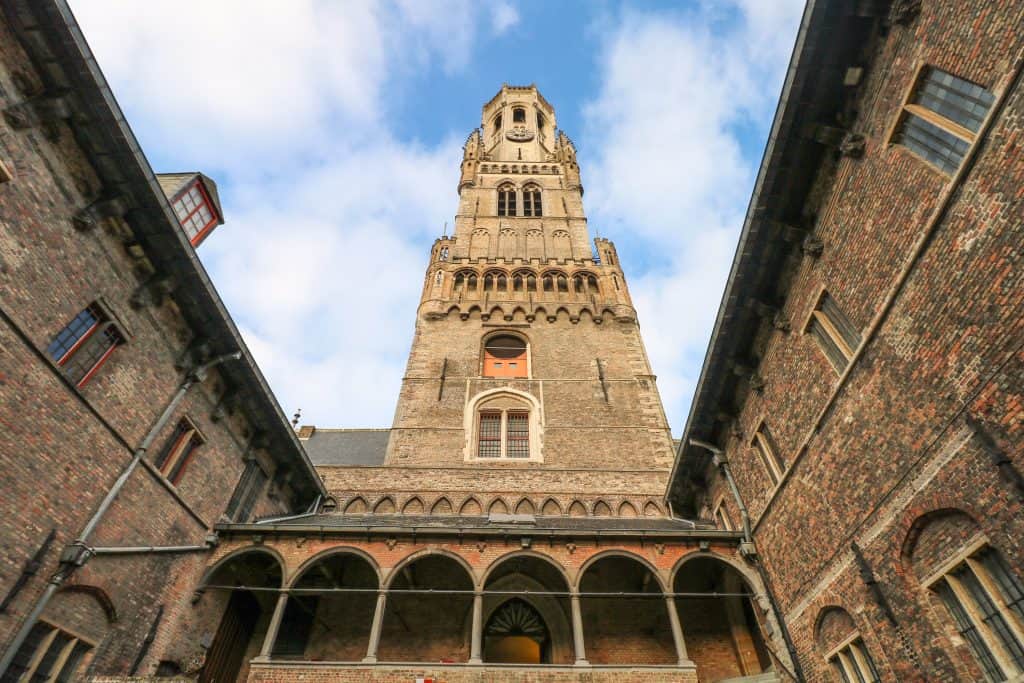 The majestic Belfort of Bruges is 83 meters tall!