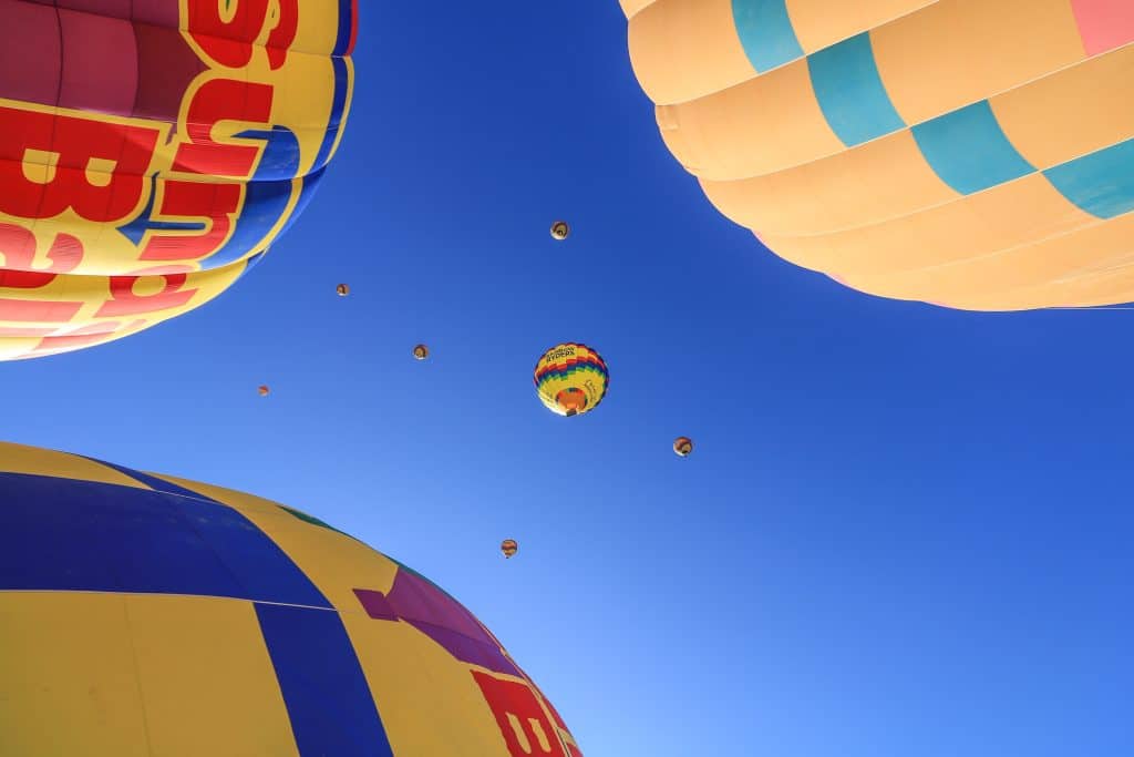 Ballooning is one of the most popular things to do on a weekend in Albuquerque