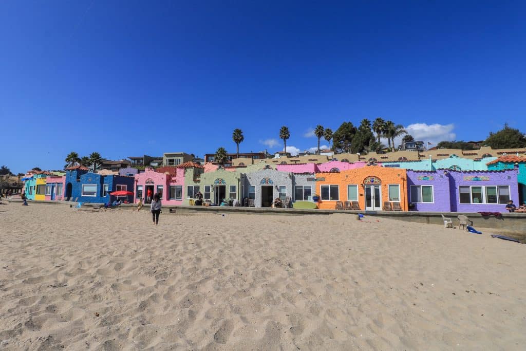 The Capitola Venetian Hotel might have the cutest beach cottages!
