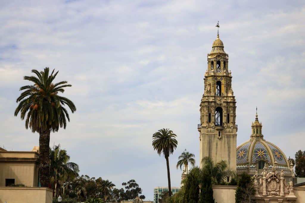 The California Tower of the Museum of Man at Balboa Park.