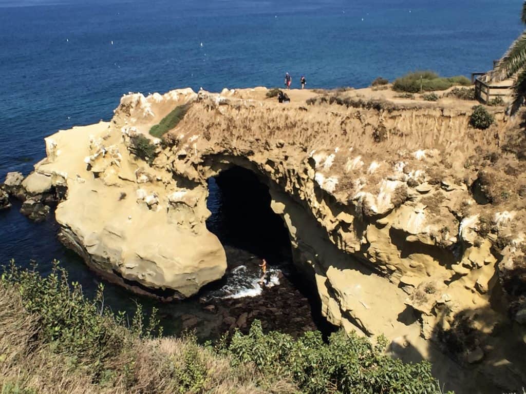 Sea Caves in La Jolla.