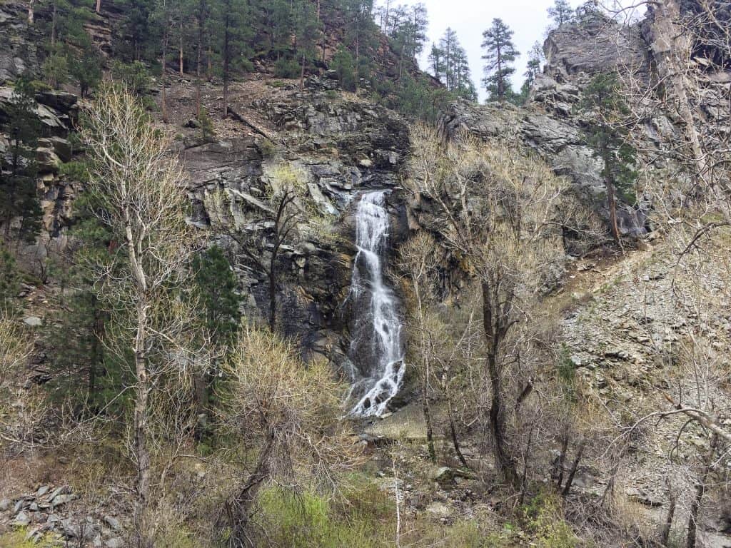 Bridal Veil Falls near Spearfish, South Dakota.