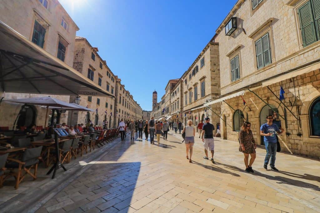 Within the city gates is Dubrovnik's Old Town 
