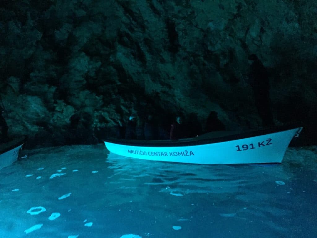 Blue Grotto Cave of Bisevo Island