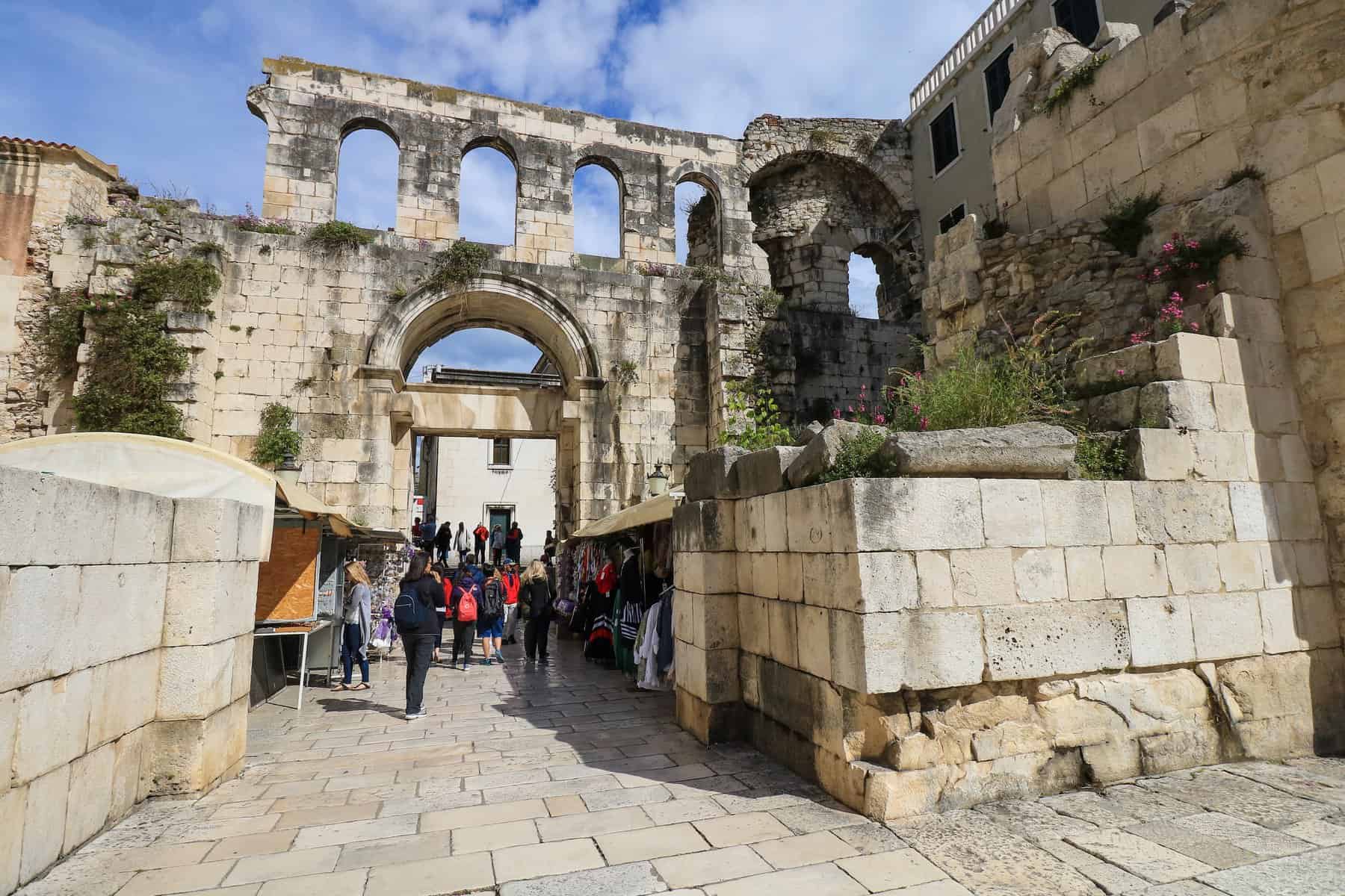 Ancient ruins of Diocletian's Palace