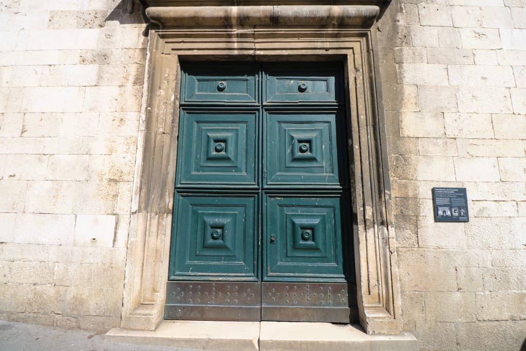 Beautiful door in Old Town Split