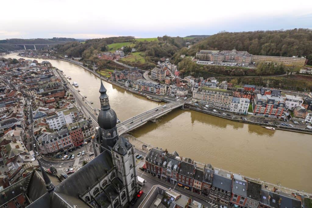 The view alone is worth visiting the Citadel as you get to see the Meuse River and the town of Dinant.