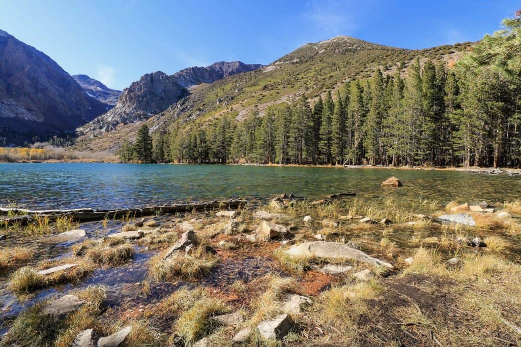 Parker Lake is popular with hikers and fishermen!