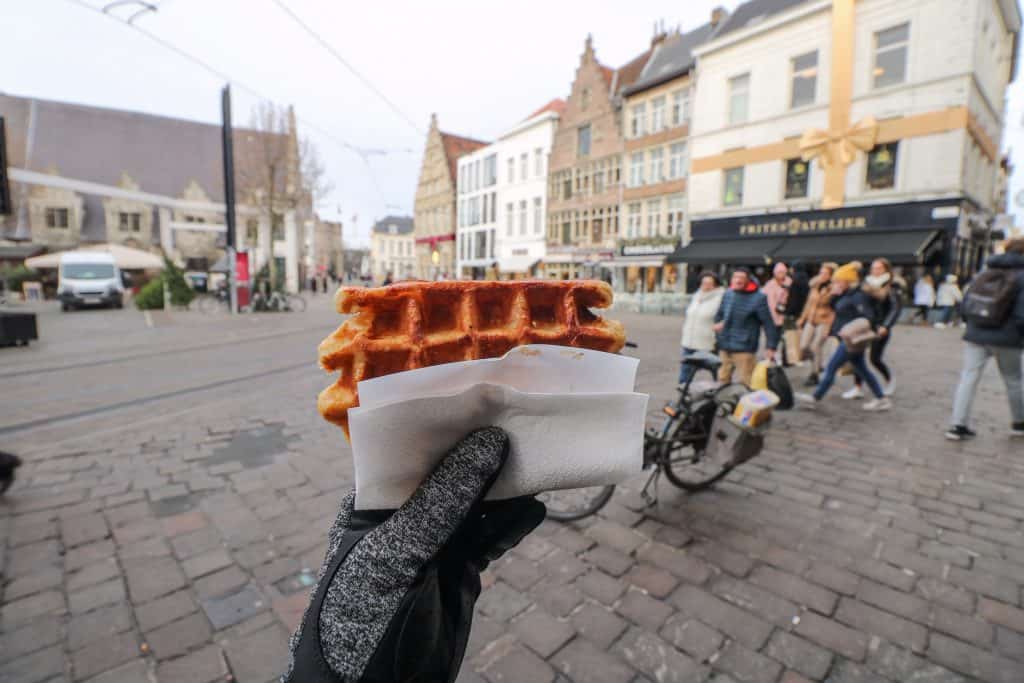 This warm, sugary snack is the best on the go!
