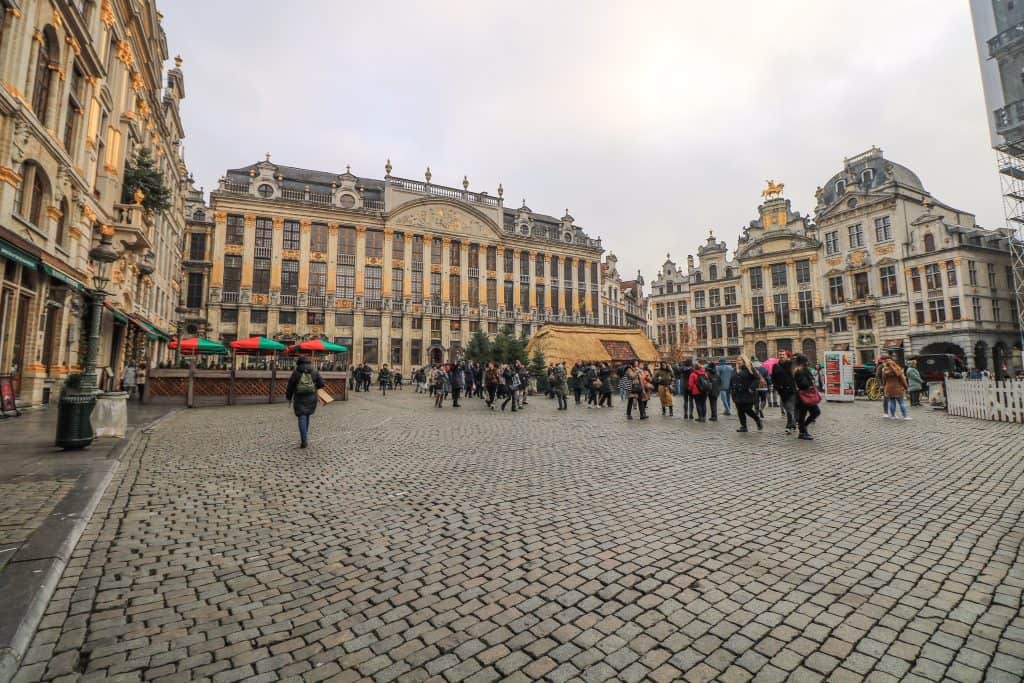 Beautiful Grand Place in Brussels