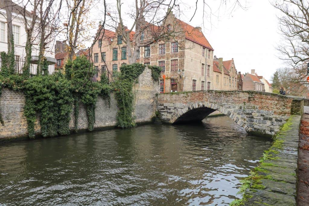 There are numerous canals and bridges to admire while spending 3 days on a weekend in Bruges, Belgium.