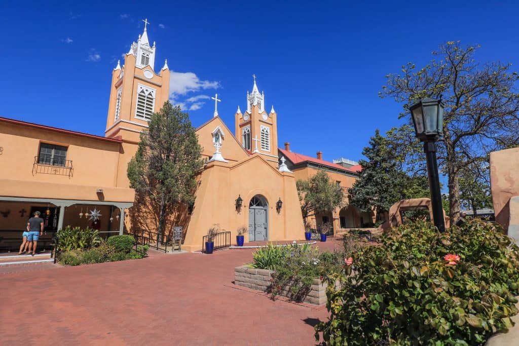 The Old Town's San Felipe de Neri Catholic Church