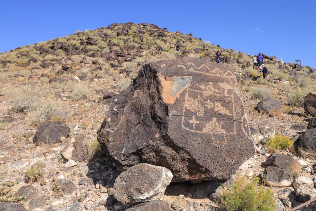 Boca Negra Canyon is a nice hike with plenty of petroglyphs to view