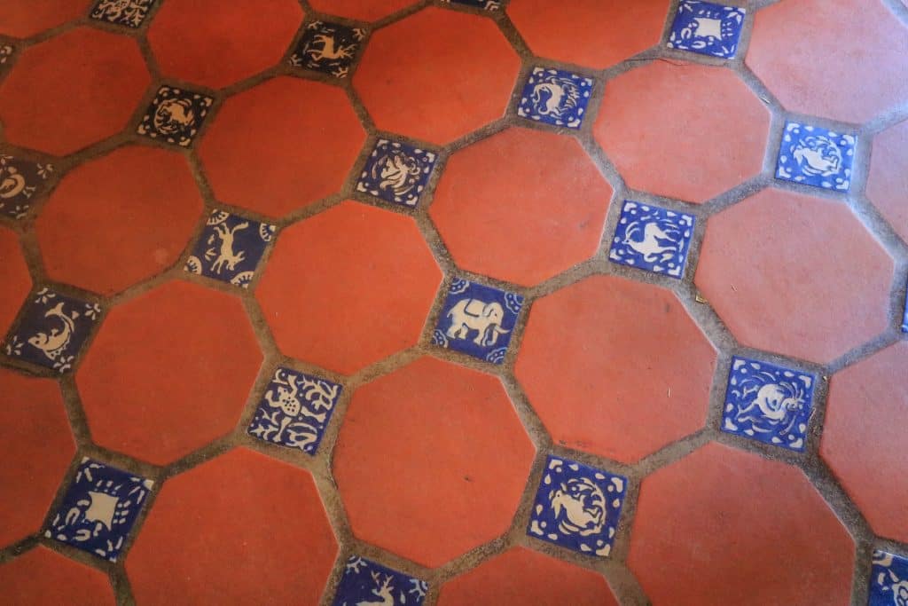 I adore the intricate detail in these small tiles!