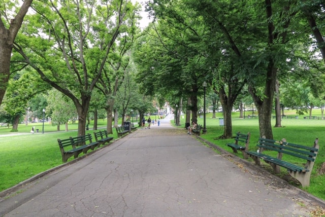 Boston Common is a lush and green park that is one of the top Boston attractions to see