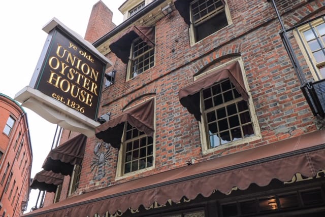 The Union Oyster House is one of the oldest restaurants in the U.S.!