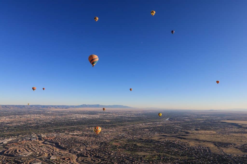 It is very peaceful and gorgeous experience to fly in a hot air balloon...