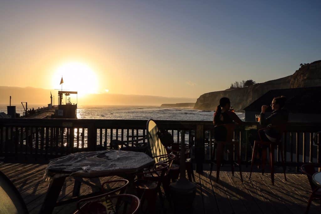 Nothing beats a California coastal sunset...