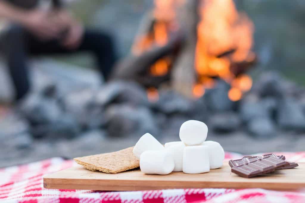 The essentials to making the perfect smore...