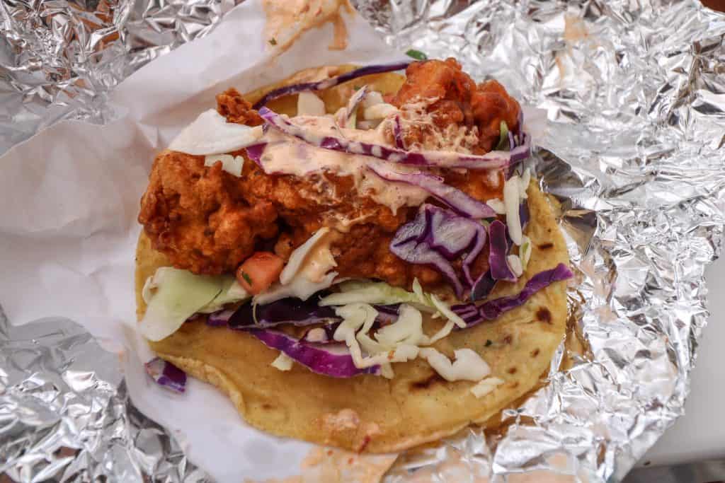 The Baja is one of the best fish tacos in San Diego!