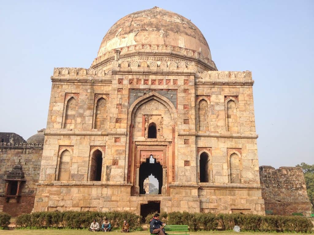 A beautiful old dome of a tomb from the Lodi dynasty of the 1400s located in the Lodi Gardens