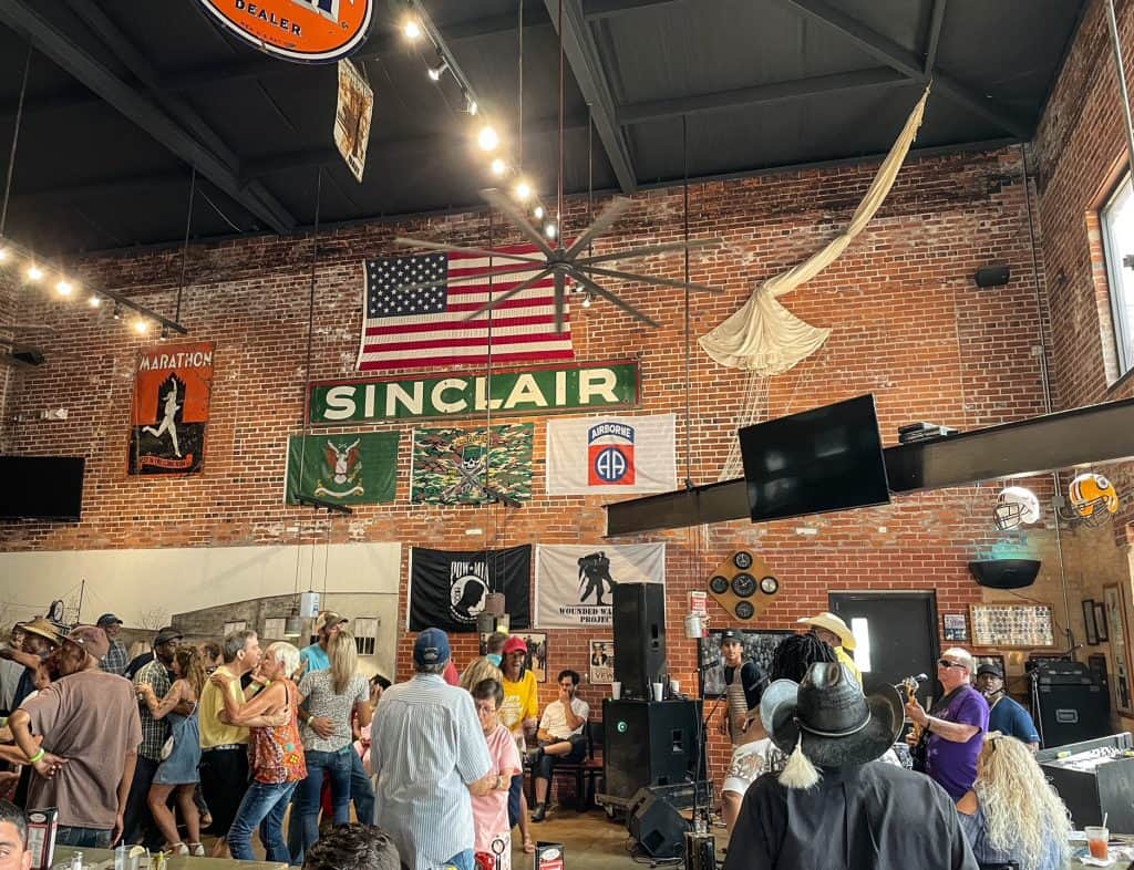 Listening to Zydeco music and dancing at Buck & Johnny's is one of the best things to do in Lafayette!